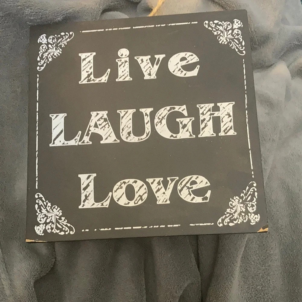 Live love laugh wall piece